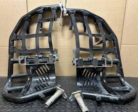 0 Sixty 55020-s037 03-08 Suzuki Ltz400 Nerf Bars And Netting Foot Rest Ltz Kfx Dvx 400