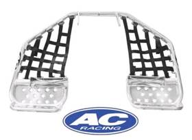 Ac Racing 05-5250m Kawasaki Kfx 700 Pro Pegs Nerf Bars Chrome