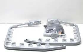 54-7450 Aftermarket Silver Steel Nerf Bar Kit Nos
