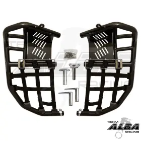 206-t7-bb Alba Racing Ltz 400 Kfx400 Dvx Nerf Bars Pro Peg Heel Guard 206-t7 Blemish