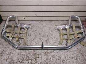 Alba Racing 209-t1-sb Yamaha 350 Raptor 04-13 Nerf Bars Foot Peg Heel Guards