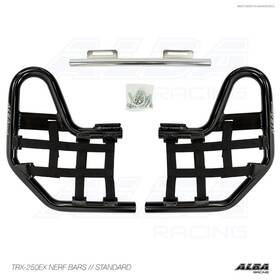 Alba Racing 220-t1-bb Trx 250ex 250x Honda Nerf Bars Blk Bar Black Nets 220 T1 Bb
