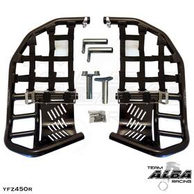 Alba Racing 251-t7-bb-blem Yfz 450r 450x Nerf Bars Pro Peg Black 251 T7 Bb Blemish