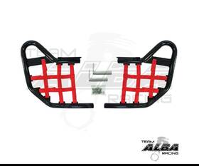 Alba Racing 256-t1-br Honda Trx 300ex 300x Nerf Bar Set-alba Black Red