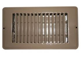 Ap Products 013-630 4 X 12 Floor Register Brown