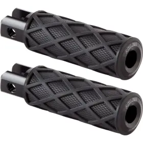 400-051 Arlen Ness Diamond Driver Footpeg - Knurled Black