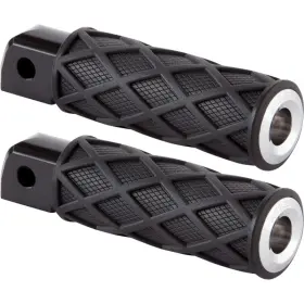400-054 Arlen Ness Diamond Passenger Footpeg - Knurled Chrome