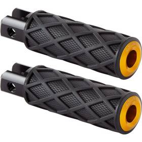 Arlen Ness 400-057 Diamond Driver Footpeg - Knurled Gold