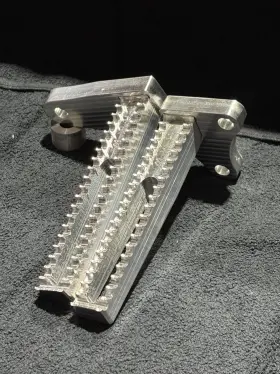 Amw-9754r700 Austins Machine Works Raptor 700 Drag Footpegs Billet Aluminum Lightweight Design