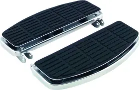 50603-74ta Bikers Choice 887337167800 66-84 Fl Chrome Late Style Floorboards Replaces H-d