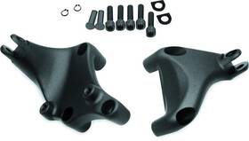 Bikers Choice 887337298993 14-up Xl Black Passanger Footpeg Mount