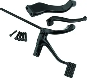 Bikers Choice 887337299587 14-up Sportster 2 Inch Extended Mid Control Kit Black
