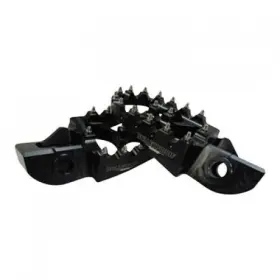 Bpd-fp-04 Bullet Proof Designs Billet Foot Pegs Black For Atv/utv