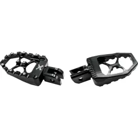 B13-1016b Burly Brand Mx Evolution Footpegs - Black