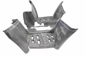 705002485 Can-am 11 Outlander 400 Xt 4x4 Floor Boards Left And Right Footwells