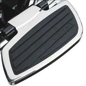 06-4840 Cobra 1073967 2006-2023 Swept Passenger Floorboard Chrome