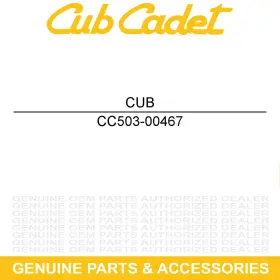 503-00467 Cub Cadet Left Footrest Protector Challenger Cx750 Cx700 Cx500 Crew