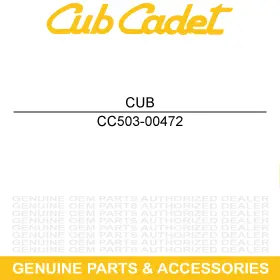 503-00472 Cub Cadet Right Footrest Protector Challenger Cx500 Cx700 Cx750 4x4