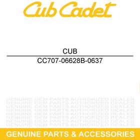 Cub Cadet 707-06628b-0637 Floor Board Plate Powder Black Challenger 4x2 400lx