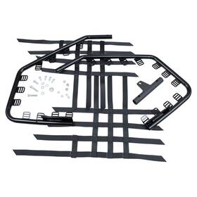Dg Performance 2842-d182262-atv Steel Nerf Bars-black Bar-black Web For 2006-2018 Yamaha Yfm700r