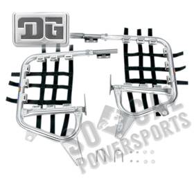 Dg Performance 3197-d128972-atv Alloy Nerf Bars-alloy Bar-black Web For 1999-2006 Yamaha Yfs200