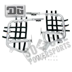 3197-d128972-atv Dg Performance Alloy Nerf Bars-alloy Bar-black Web For 1999-2006 Yamaha Yfs200