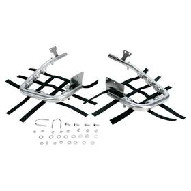 Dg Performance 3199-d128976-atv Alloy Nerf Bars-alloy Bar-black Web For 2004-2009 Suzuki Lt-z250