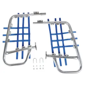 3205-d128988-atv Dg Performance Alloy Nerf Bars-alloy Bar-blue Web For 1987-1992 Suzuki Lt250r
