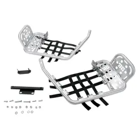 3249-d129076-atv Dg Performance Hg Alloy Series Nerf Bars-silver Bar-black Web For 2004-2013