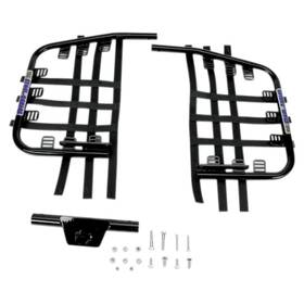 Dg Performance 3281-d129140-atv Steel Nerf Bars-black Bar-black Web For 2001-2005 Yamaha Yfm660r