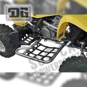 Dg Performance 6002-d152582-atv Alloy Nerf Bars-alloy Bar-black Web For 2003-2006 Kawasaki