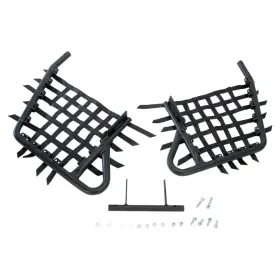 6018-d152614-atv Dg Performance Alloy Nerf Bars-black Textured Bar-black Web For 2009-2013 6018-d152614-atv Dg Performance Alloy Nerf Bars-black Textured Bar-black Web For 2009-2013