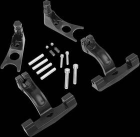 Drag Specialties O842v73vku Ds Black Passenger Floorboard Mount Kit Harley Heritage Softail 06