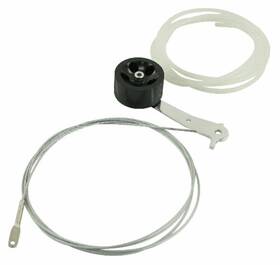 Empi 00-4861-0 9ft Heavy Duty Throttle Cable Kit With Roller Pedal For Bug/buggy/sand Rail