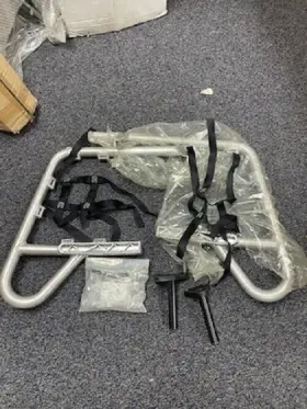 Ef002204 Extreme Fabrication Racing Old Stock Pro Series Nerf Bars With Net Raptor 660 - Ef002204/ps204