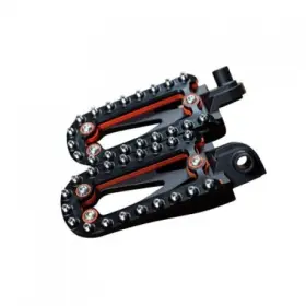 Fp-100k-adv-orange Fasst Impact Adventure Pegs Black/orange For Atv/utv