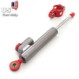 Fx-tc-rzm4j-202014-z-m-65 Fxcnc For Z300 Z250 Versys 650 Steering Stabilizer Damper 696 796 795 Ducati 848 Gray