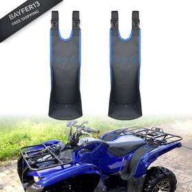 Goldfire Hd04-atvpeg-01 2pcs Atv Rear Passenger Blue Piping Foot Rest