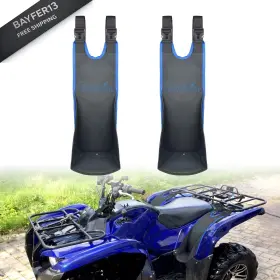 Hd04-atvpeg-01 Goldfire 2pcs Atv Rear Passenger Blue Piping Foot Rest