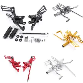 Gzyf 612055608201 Rearset Rear Set Footpegs Pegs Footrest Adjustable For Suzuki Gsxr600 Gsxr750 En