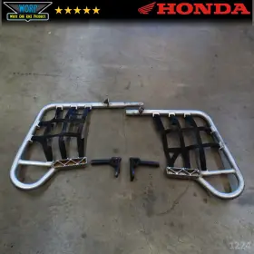 50610-hb9-000 Honda 1986 Fourtrax 250 Trx250r Heel Guards Foot Well Footwell Nerf Bar Set