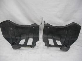 Honda 80121-hc0-670zc 2002 Oem Left And Right Splash Heel Guards Trx 300ex Sportrax 300 1993-2006