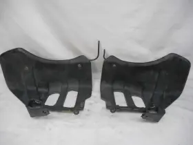 80121-hc0-670zc Honda 2002 Oem Left And Right Splash Heel Guards Trx 300ex Sportrax 300 1993-2006