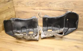 80121-hco-6700 Honda 1998 98 Trx300ex Trx 300 Left Right Footrest Set W Foot Peg Brackets