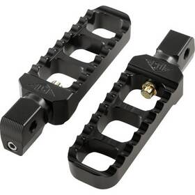 Joker Machine 08-61-8b Narrow Serrated Footpeg - Black Anodized