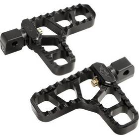 Joker Machine 08-62-8b Serrated Heel Peg - Black Anodized