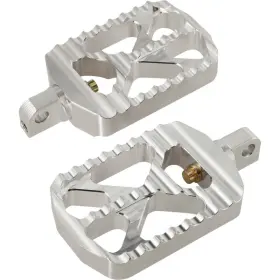08-646-1 Joker Machine Bear Claw Male Mount Footpeg - Raw Aluminum