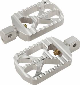 Joker Machine 08-646-5 Bear Claw Footpegs - Raw Aluminum