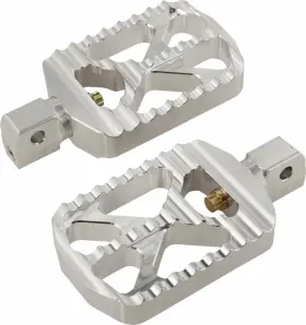 08-646-5 Joker Machine Bear Claw Footpegs - Raw Aluminum