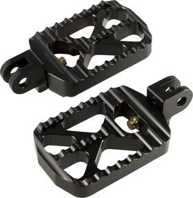 Joker Machine 08-646-5b Bear Claw Footpegs - Black Anodized